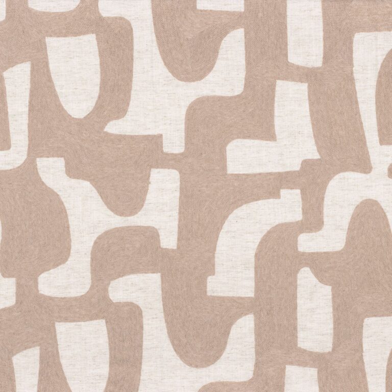 Ткань Casamance — Entrelacs — Rose poudre — 48420682