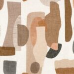 Ткань Casamance — Machaya print — Mordore gris — 50500117