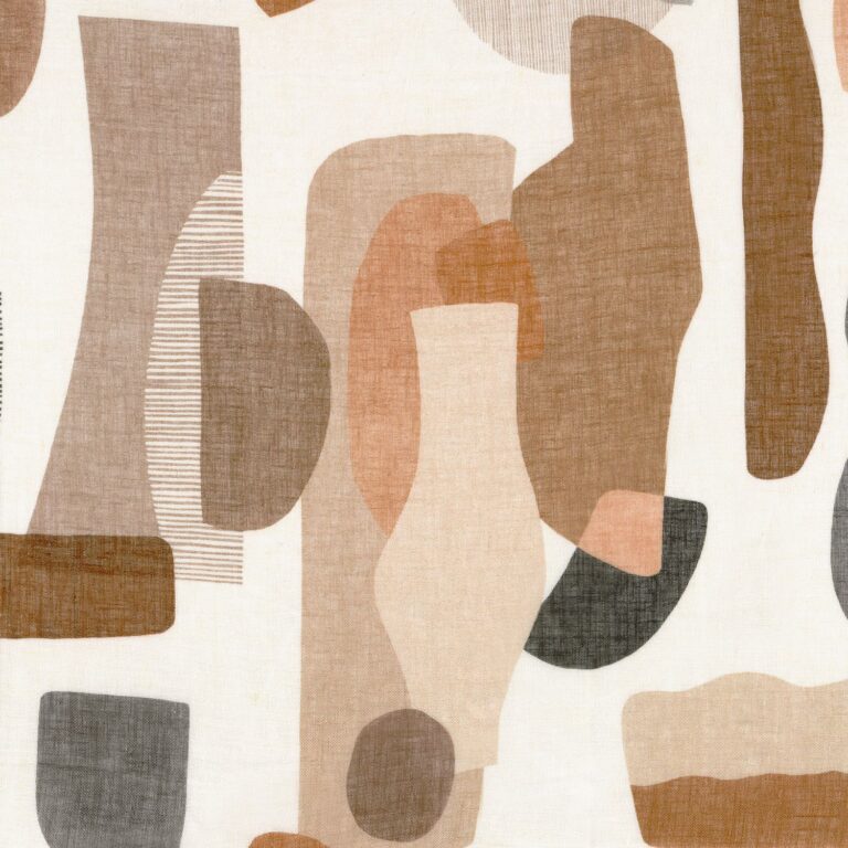 Ткань Casamance — Machaya print — Mordore gris — 50500117