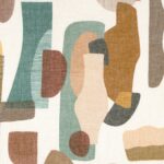 Ткань Casamance — Machaya print — Celadon ambre — 50500239