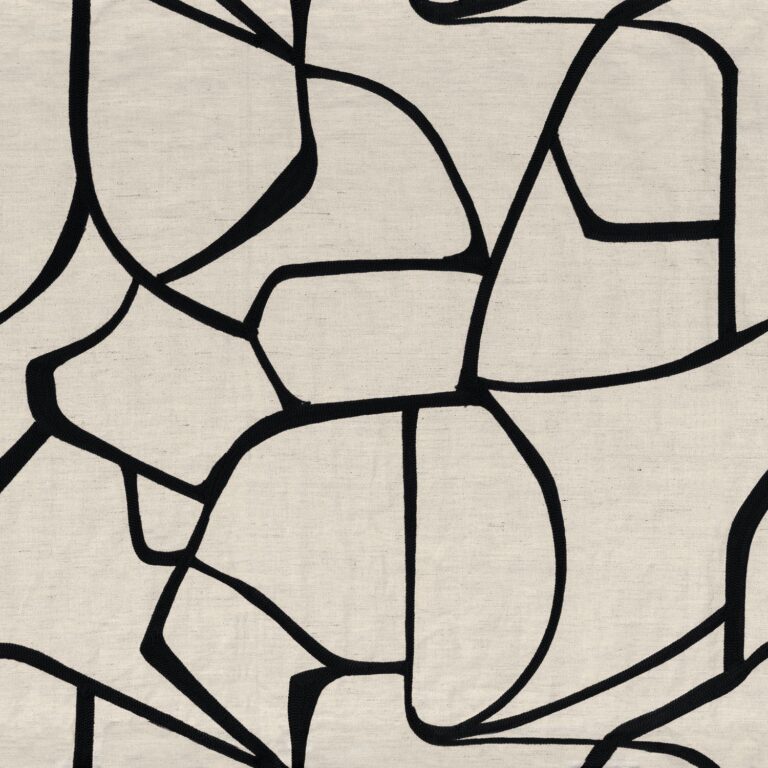 Ткань Casamance — Lacis — Noir — 11560129