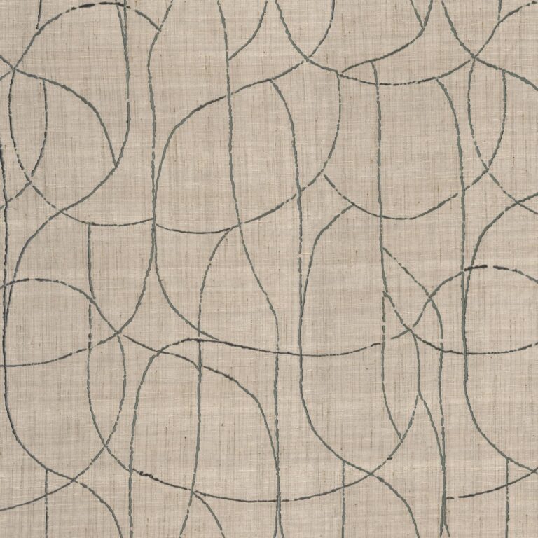 Ткань Casamance — Mandala — Bleu galet — 10630451