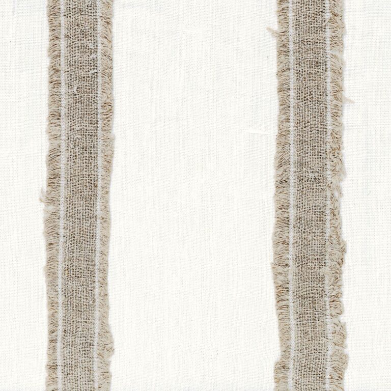 Ткань Casamance — Fleur bleue — écru naturel — 11080132