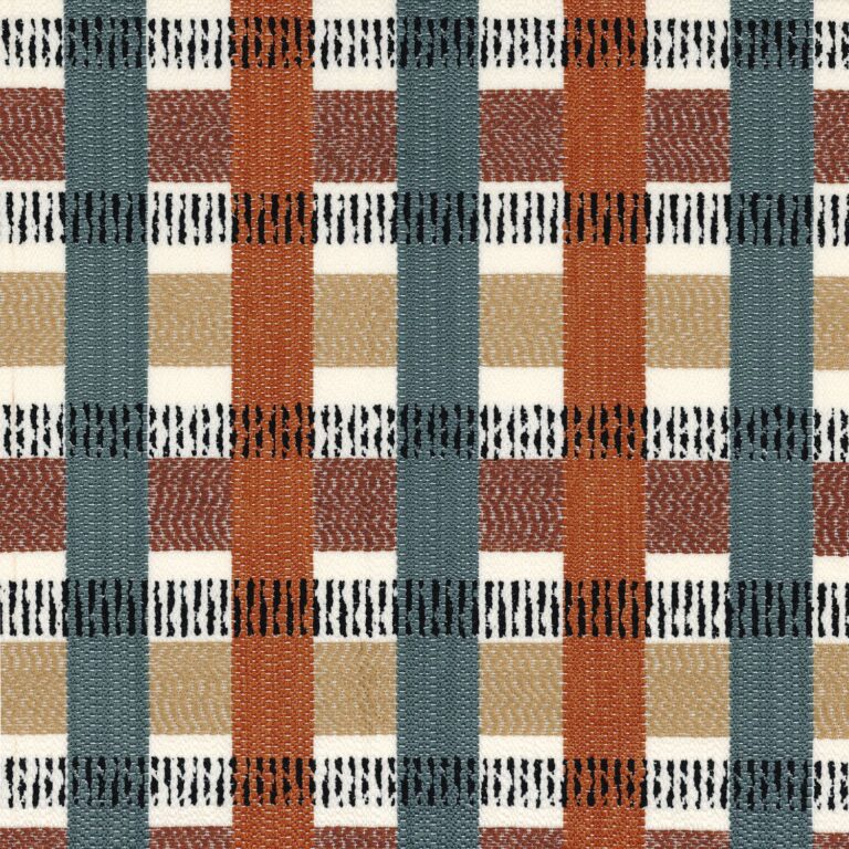 Ткань Casamance — Santana — Multico terracotta foncé — 91880391