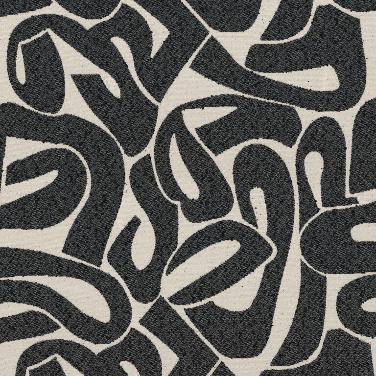 Ткань Casamance — Machino — Noir — 92840433