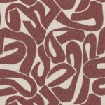 Ткань Casamance — Machino — Terracotta fonce — 92840210