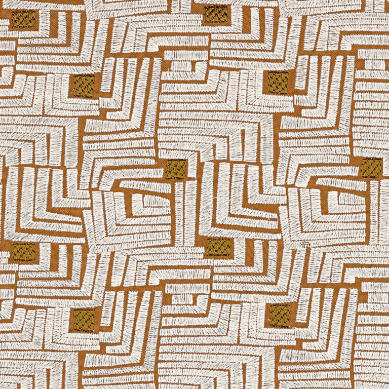 Ткань Casamance — Composition — Orange terreux — 90750439