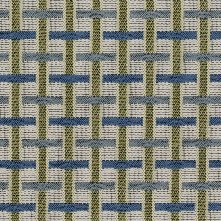 Ткань Casamance — Ivy — Bleu — 91460455