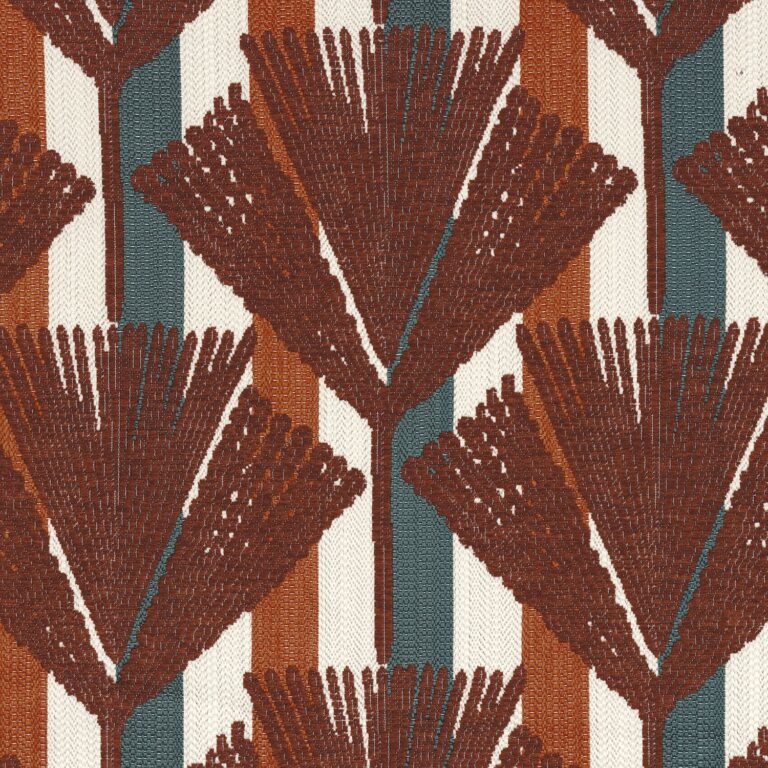 Ткань Casamance — Madère — Multico terracotta foncé — 92800267