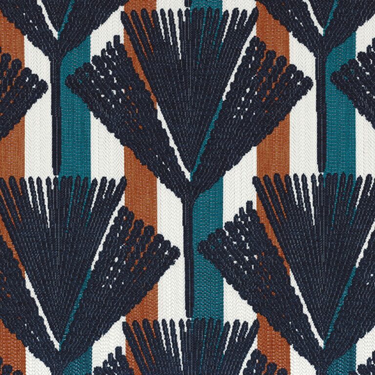 Ткань Casamance — Madère — Multico bleu — 92800315