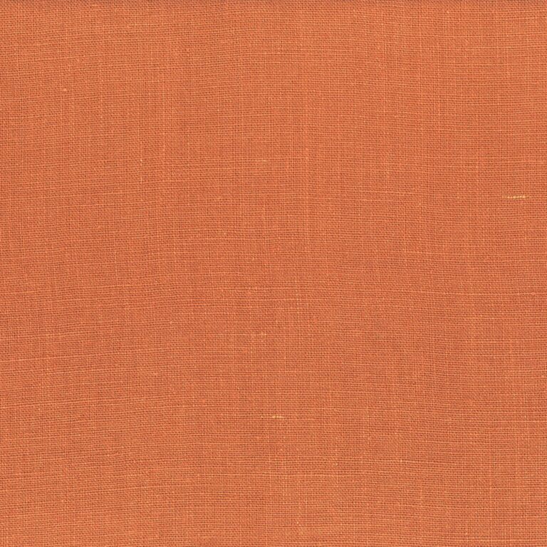 Ткань Casamance — Côté lin couleurs — Orange brûlée — 91471749