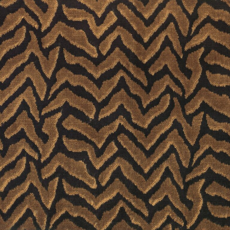 Ткань Casamance — Silhouette — Mordoré noir — 81150470