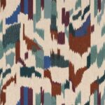 Ткань Casamance — Benang — Multico bleu sarcelle — 81230356