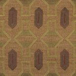 Ткань Casamance — Tali — Kaki / lie de vin — 83440320