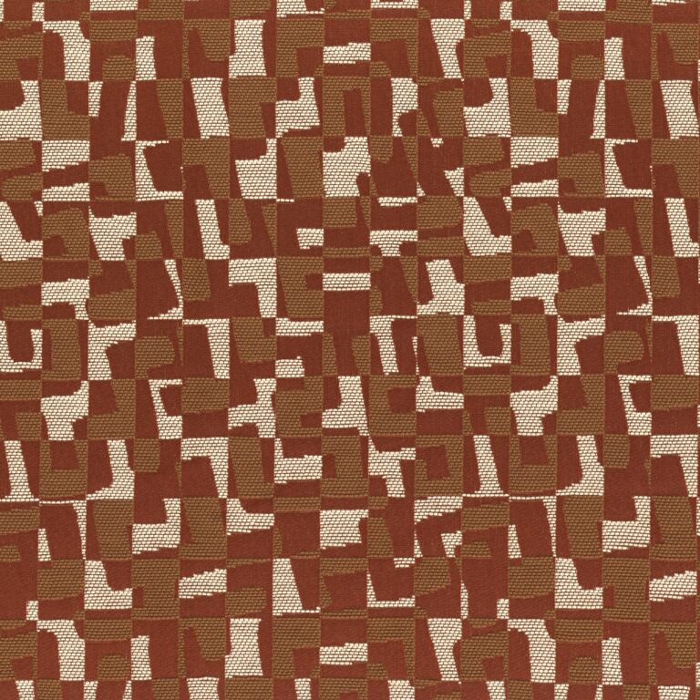 Ткань Casamance — Gandin — Rouge terreux — 83800440