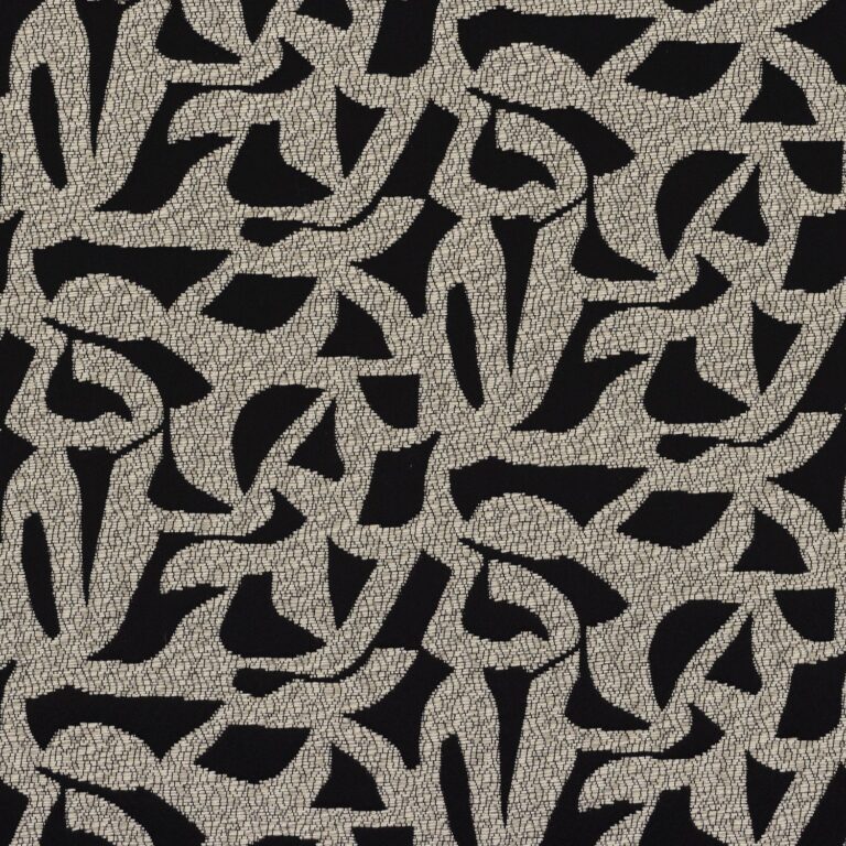 Ткань Casamance — Cher ami — Noir — 85080550