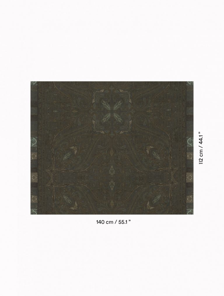 Ткань — Dedar — Paradiso Paisley — 024 olive — 00T2202300024