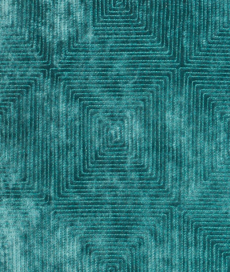 Ткань — Dedar — Squared — 144 petrole