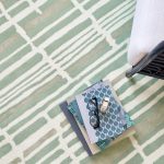 Ковёр Florence Broadhurst — Tortoiseshell Stripe Jade — 039808