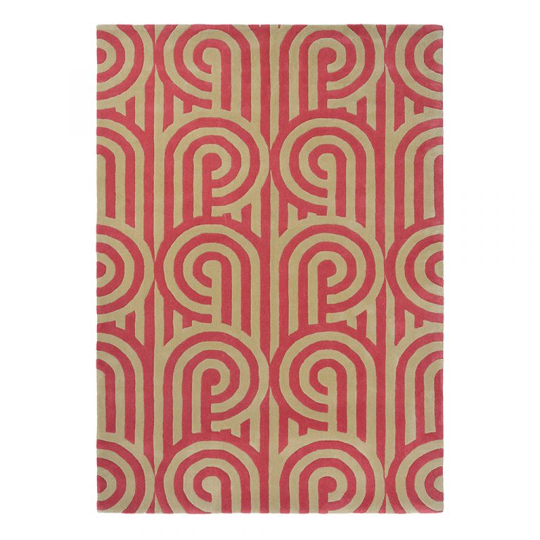 Ковёр Florence Broadhurst — Turnabouts Claret — 039200