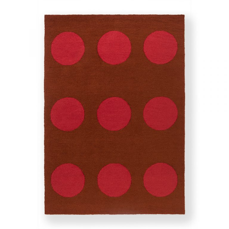 Ковёр Brink & Campman — Habitat Festival Dots Red outdoor — 495800