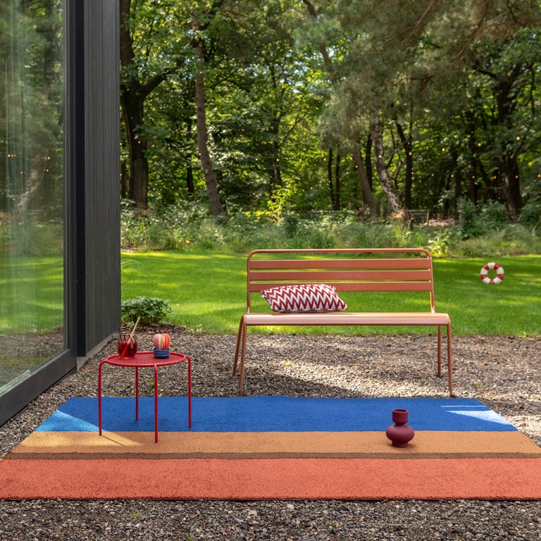 Ковёр Brink & Campman — Habitat Festival Stripe Blu outdoor — 496518