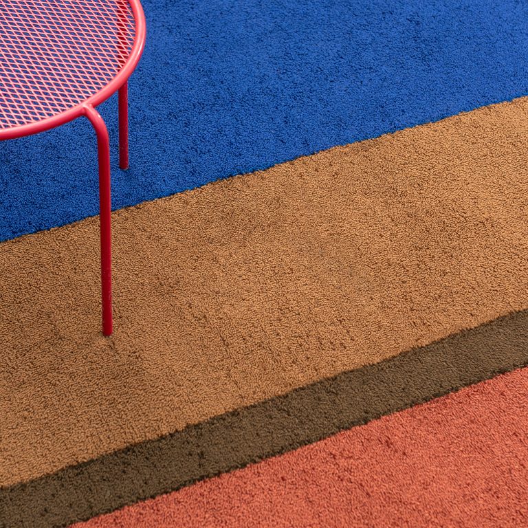 Ковёр Brink & Campman — Habitat Festival Stripe Blu outdoor — 496518