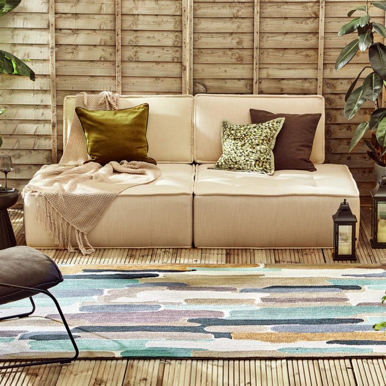 Ковёр Harlequin — Trattino-Sea Glass outdoor — 444804