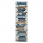 Ковёр Harlequin — Zeal Indigo runner — 043008