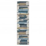 Ковёр Harlequin — Zeal Indigo runner — 043008