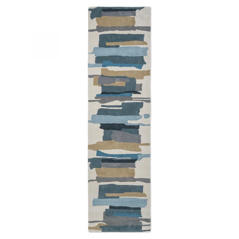 Ковёр Harlequin — Zeal Indigo runner — 043008