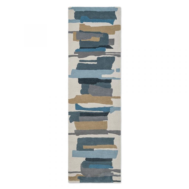 Ковёр Harlequin — Zeal Indigo runner — 043008