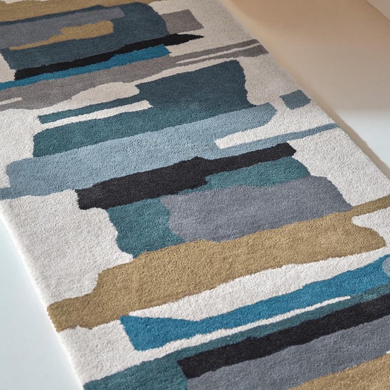 Ковёр Harlequin — Zeal Indigo runner — 043008