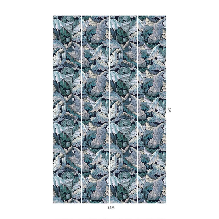 Обои House of Hackney — Acanthus — Blue & Midnight