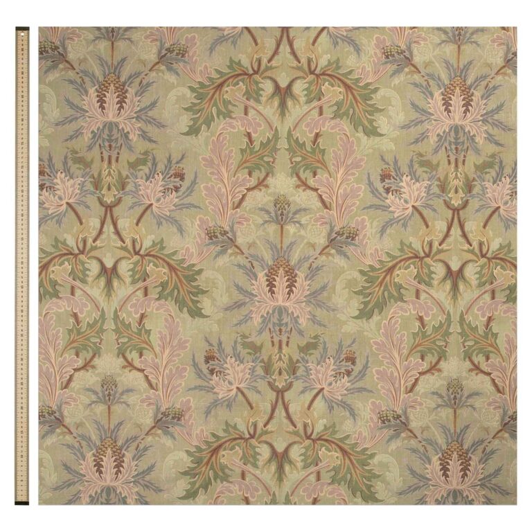 Ткань House of Hackney — Aquifolia Cotton Linen — Apple