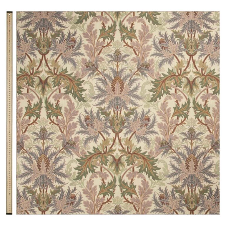 Ткань House of Hackney — Aquifolia Cotton Linen — Ecru