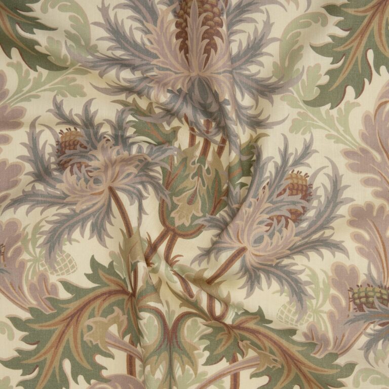 Ткань House of Hackney — Aquifolia Cotton Linen — Ecru