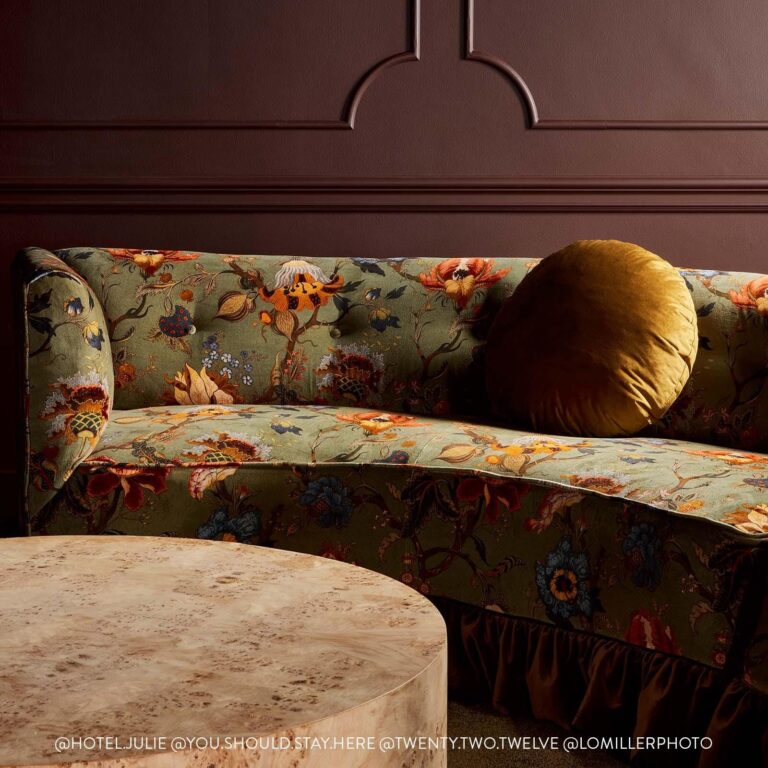 Ткань House of Hackney — Artemis Velvet — Moss Green