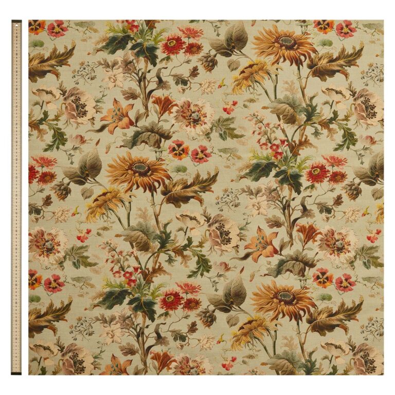 Ткань House of Hackney — Avalon Cotton Linen — Apple