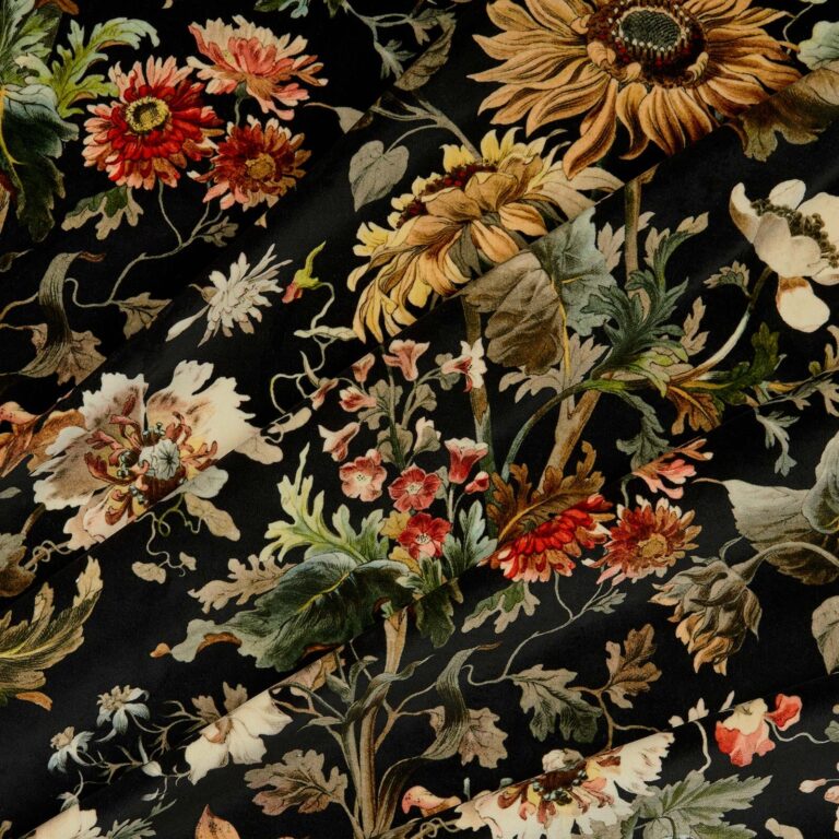 Ткань House of Hackney — Avalon Velvet — Noir