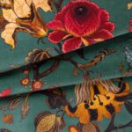 Ткань House of Hackney — Artemis Organic Velvet — Petrol