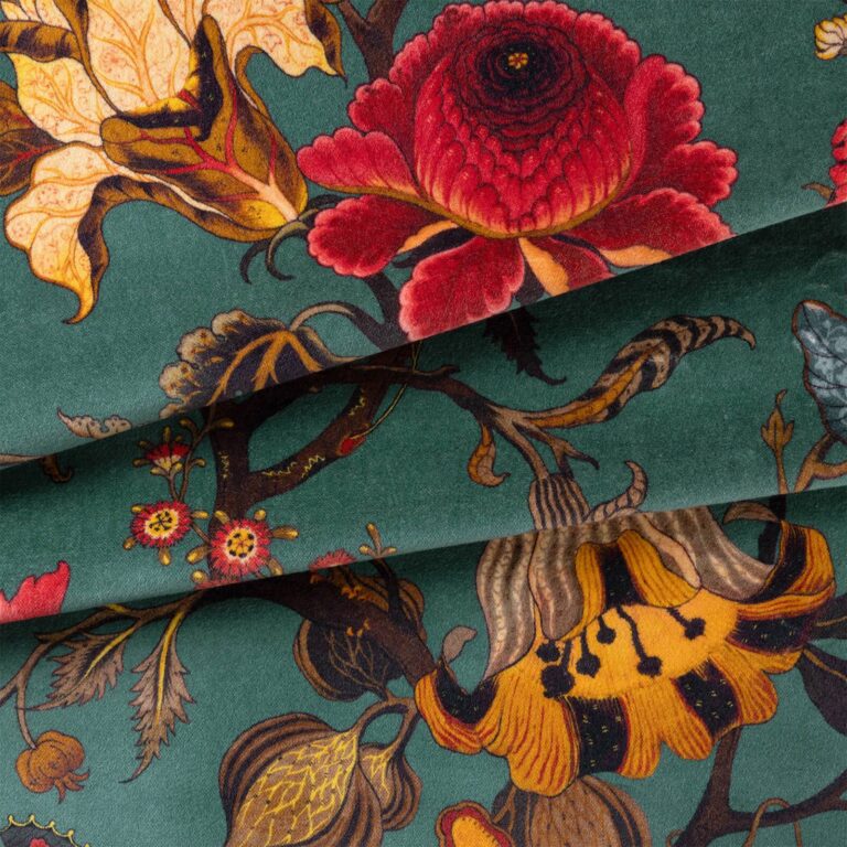 Ткань House of Hackney — Artemis Organic Velvet — Petrol