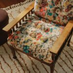 Ткань House of Hackney — Hollyhocks Organic Velvet — Autumn