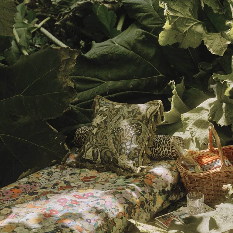 Ткань House of Hackney — Hollyhocks Recycled Performance — Spring