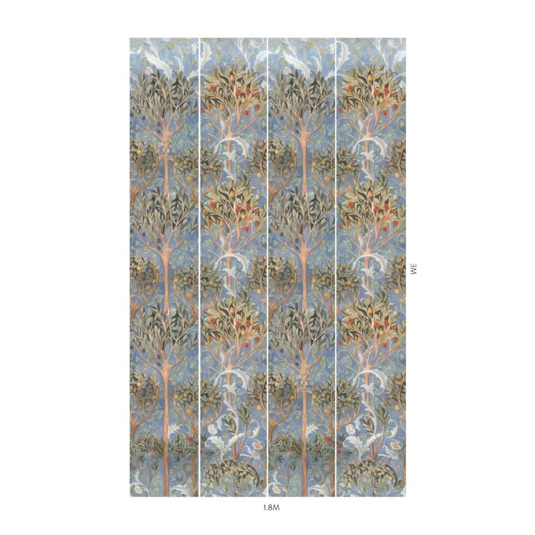 Обои House of Hackney — Earthly Paradise — Celestial Blue