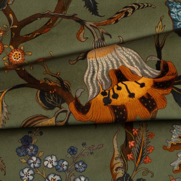 Ткань House of Hackney — Artemis Velvet — Moss Green