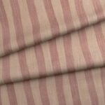Ткань House of Hackney — Artist’s Stripe Cotton Linen — Sakura & Astrantia