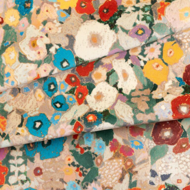 Ткань House of Hackney — Hollyhocks Velvet — Autumn
