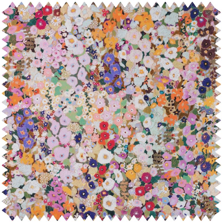 Ткань House of Hackney — Hollyhocks Cotton Linen — Spring