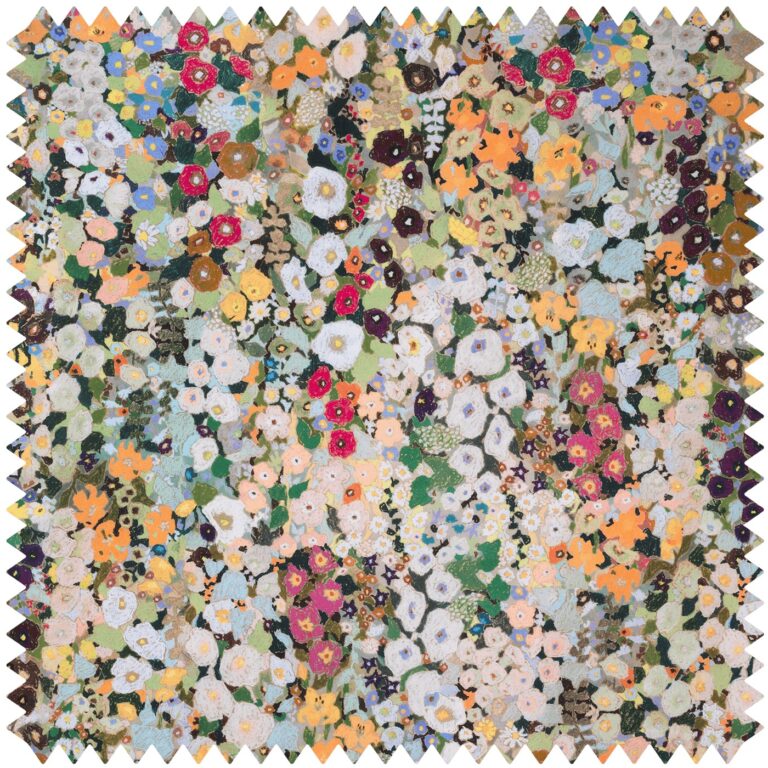 Ткань House of Hackney — Hollyhocks Cotton Linen — Summer
